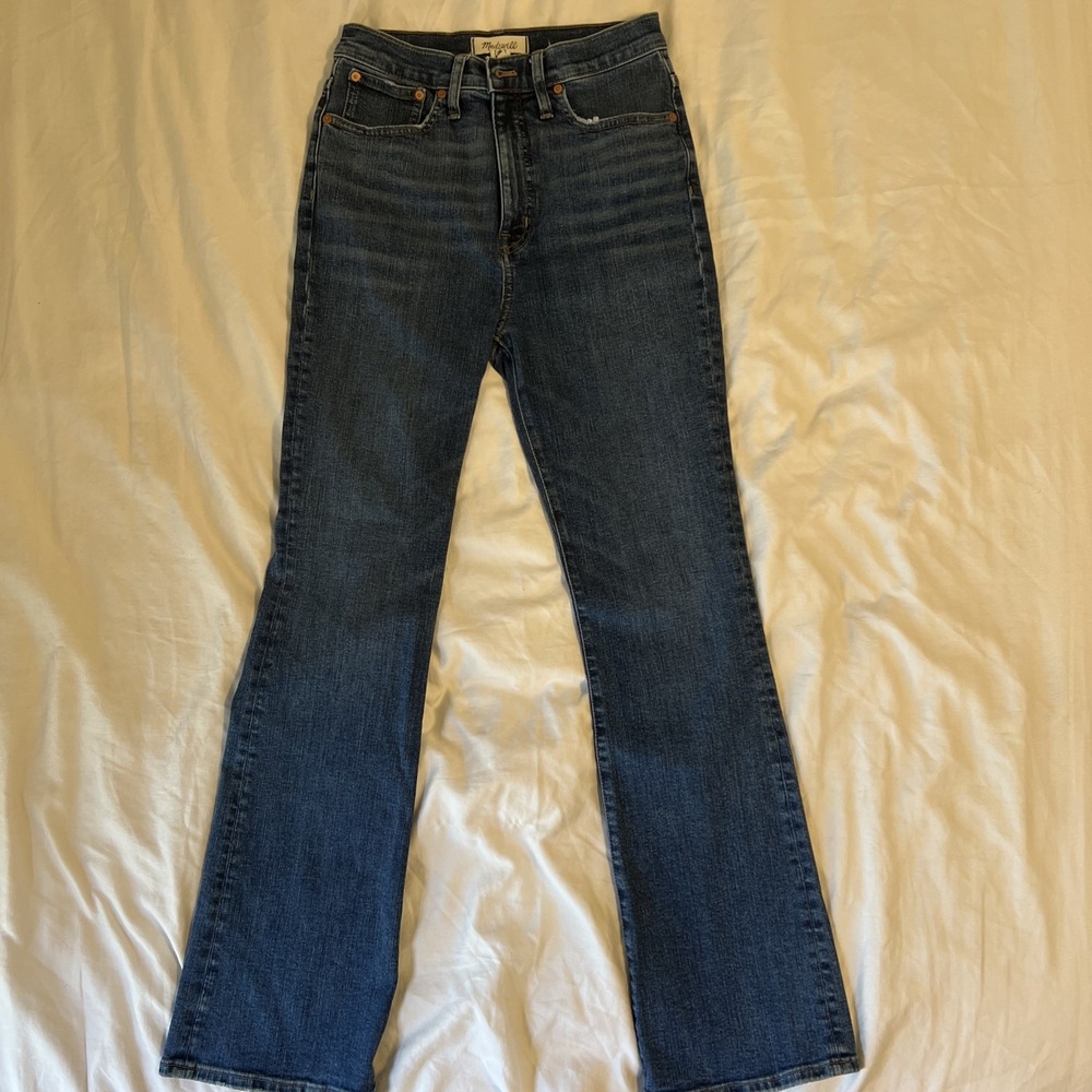 Madewell Women's Skinny Flare Medium Wash Size 28